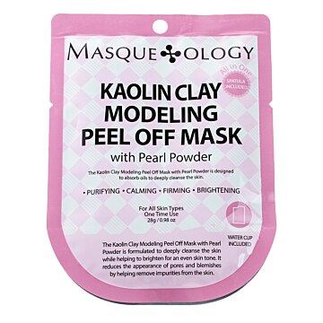 Masque Ology Kaolin Clay Modeling PeelOff Mask