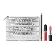 M.A.C Powdered Snow Powder Kiss Lip