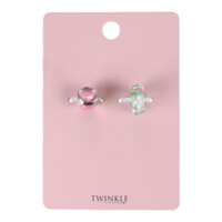 Twinkle № 3 Pink&Green