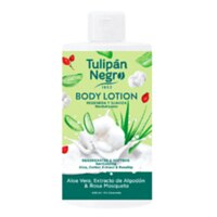 Tulipan Negro Aloe Vera, Extracto de Algodon&Rosa Mosguetta